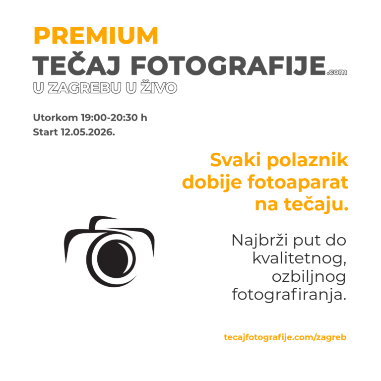 premium tecaj fotografije u zagrebu