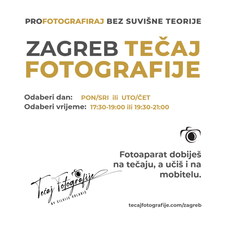 Zagreb tecaj fotografije by silvije volaric jesen 2026